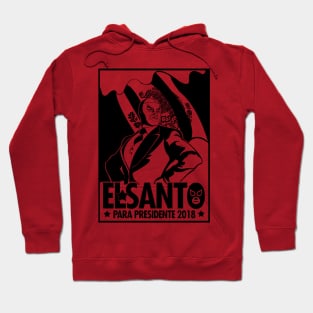 El Santo para Presidente Hoodie